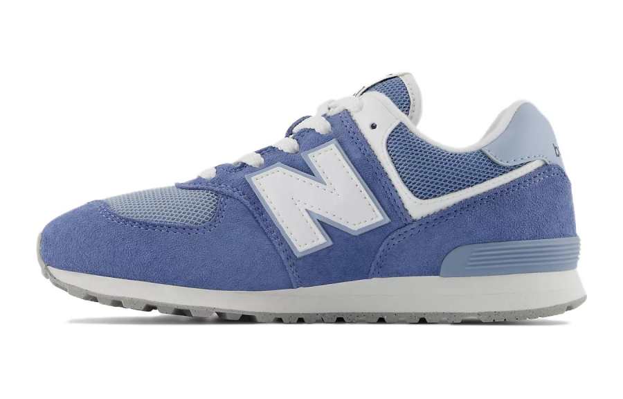 New Balance New Balance Cushioning Low top Kids Lifestyle Shoes Silver Blue With White Unisex
