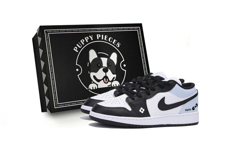 Jordan Jordan Air Jordan 1 Low Leather Low top Children's Basketball Shoes White Teenagers