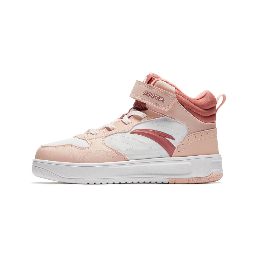 Anta Synthetic Leather Kids' Skateboarding Shoes Teenagers