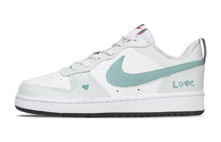 Nike Nike Court Borough 2 Leather Slip Resistant Abrasion Resistant Slip Resistant Abrasion Resistant Low top
