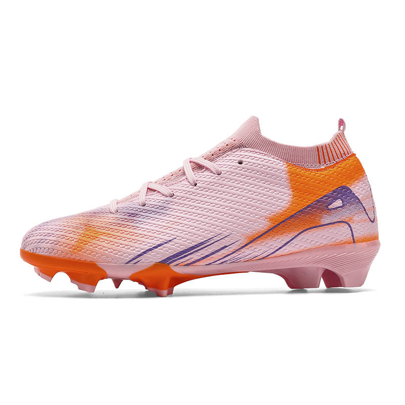 CAMKIDS Slip Resistant Slip Resistant High top Kids' Soccer Shoes Teenagers