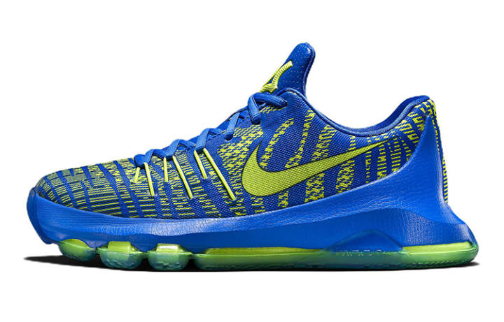 Nike Nike KD 8 Hyper Cobalt Low top Basketball Shoes Blue Green Unisex