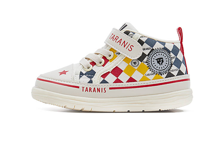 TARANIS Baby Spring Fall 211 Toddler Shoes Collection Fabric Baby & Toddler Shoes White Blue Red Infant And Toddler