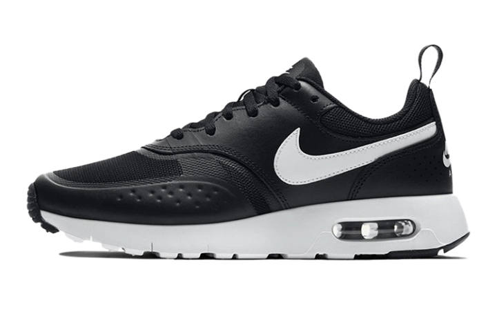 Nike Nike Air Max Vision Cushioning Abrasion Resistant Low top Casual Shoes Black White Unisex