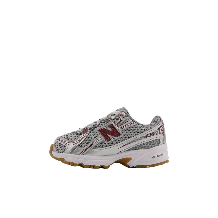New Balance New Balance NB 740 Cushioning Toddler Shoes Gray/Red Infant And Toddler