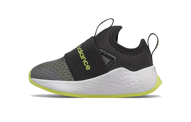 New Balance New Balance Fast V2 Cushioning Abrasion Resistant Breathable Low top Running Shoes Black Yellow Infant And Toddler