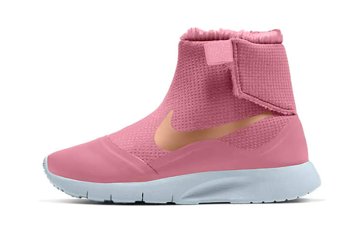 Nike Nike Tanjun HI PSV Fabric Thermal High top Kids Lifestyle Shoes Pink Children Aged 3 7 Years Old