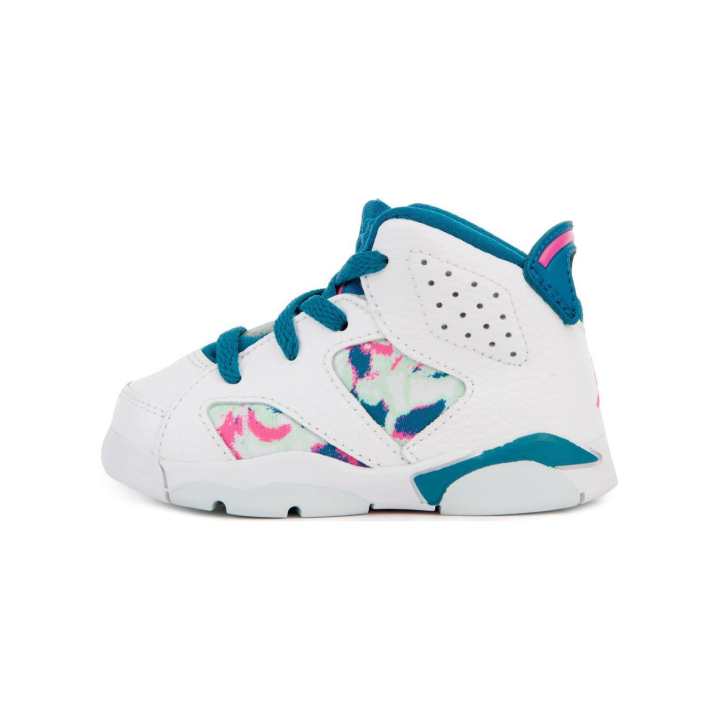 Jordan Jordan 6 Retro White Laser Fuchsia Green Abyss TD
