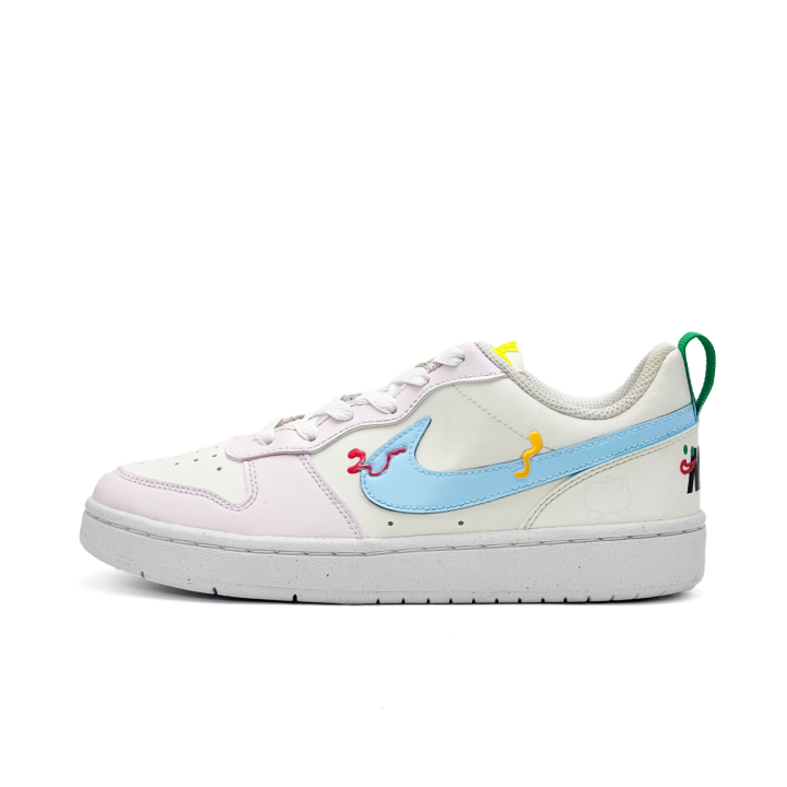 Nike Nike Court Borough Hello, Kitten Synthetic Leather Slip Resistant Abrasion Resistant Slip Resistant Abrasion Resistant