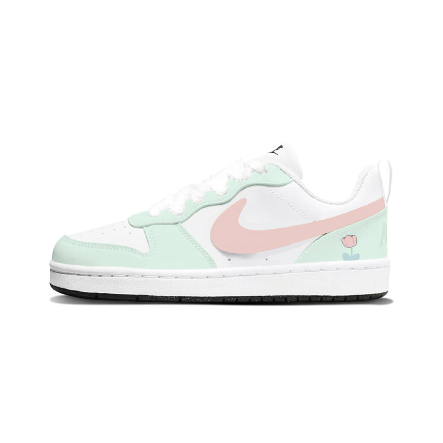 Nike Nike Court Borough Synthetic Leather Slip Resistant Cushioning Abrasion Resistant