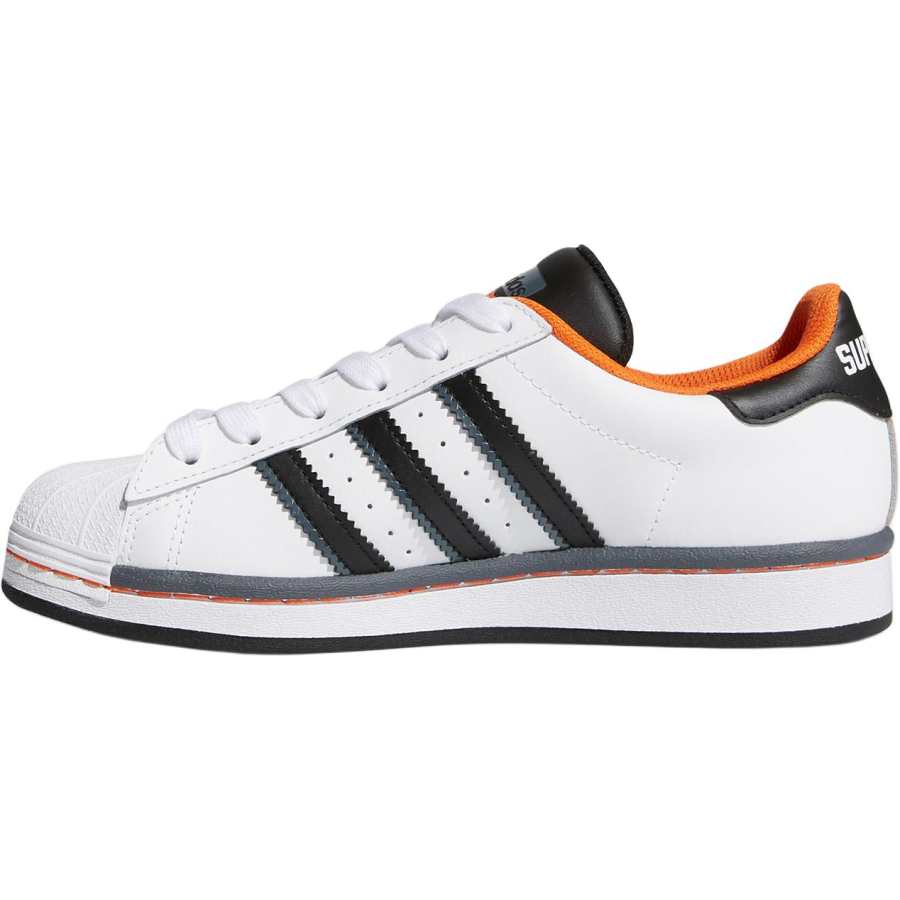 Adidas Originals Adidas Superstar Cloud White Orange GS
