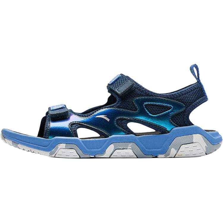 Antakids Synthetic Leather, Textile Low top Sandal Blue Teenagers
