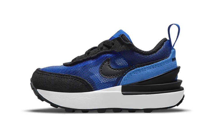 Nike Nike Waffle One Low top Sports Casual Shoes Black Blue Infant And Toddler