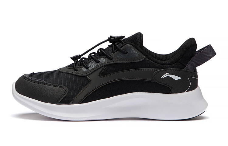 Li-Ning YOUNG LINING YOUNG Lingyue 2.0 Slip Resistant Cushioning Abrasion Resistant Kids Lifestyle Shoes Black Teenagers