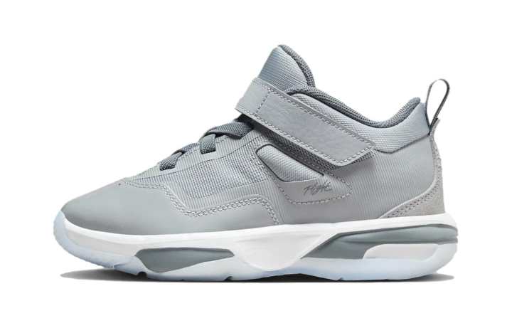 Jordan Jordan Stay Loyal 3 Slip Resistant Cushioning Slip Resistant Cushioning Mid top Kids' Running Shoes Gray White