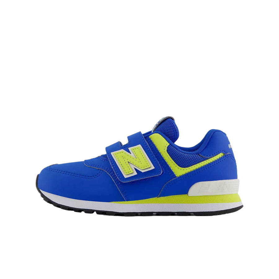 New Balance New Balance NB 574 Cushioning, Wear Resistant Kids' Running Shoes Blue/Yellow