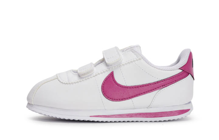 Nike Nike Cortez Basic SL Low top Toddler Shoes White Rose Red Infant And Toddler