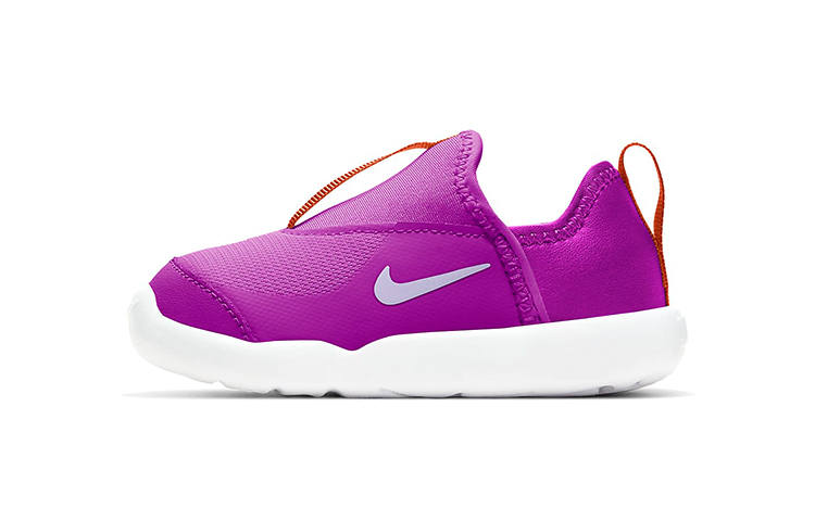 Nike Nike Lil' Swoosh Low top Toddler Shoes Purple White Infant And Toddler
