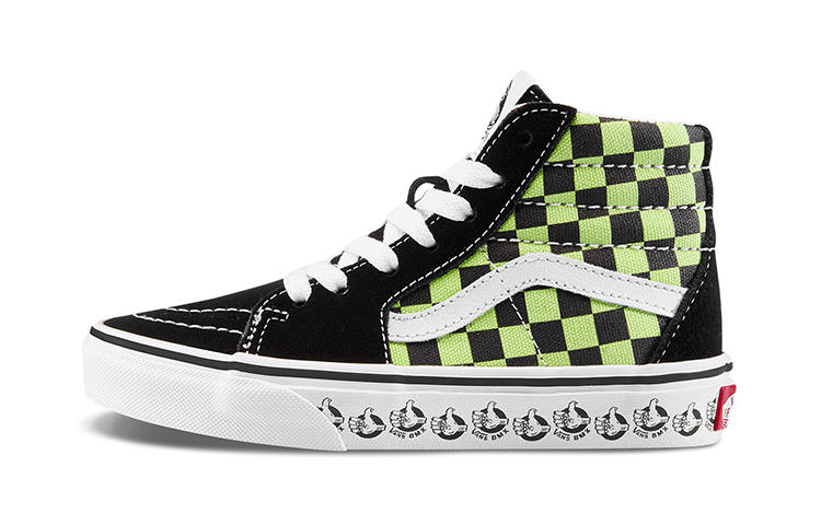Vans Vans Sk8 BMX -Hi Zip Kids 'Black Sharp Green'