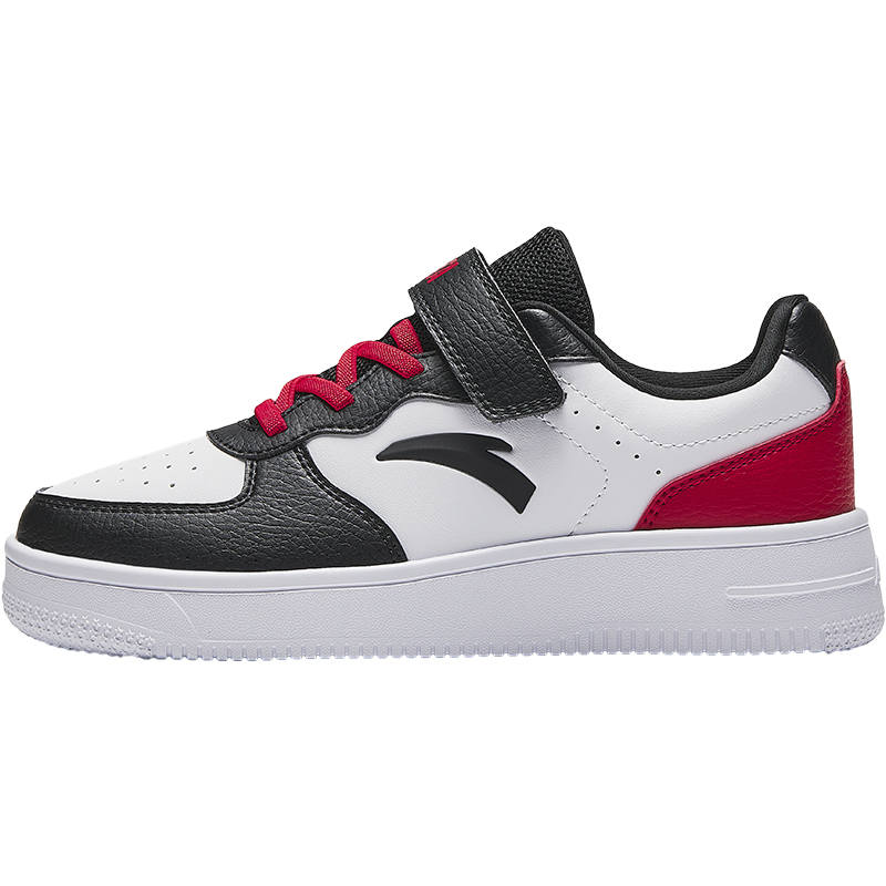 Antakids Low top Skateboard Shoes White Black Red Teenagers