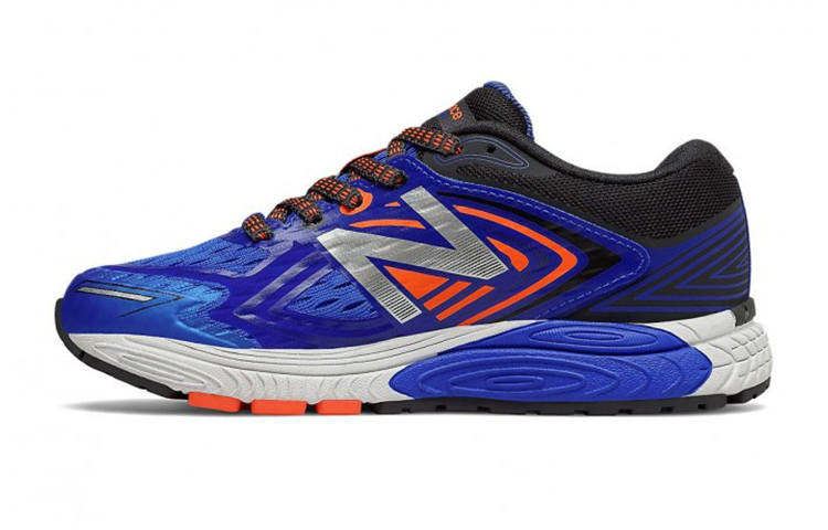 New Balance New Balance Slip Resistant Cushioning Abrasion Resistant Breathable Low top Kids' Running Shoes Dark Blue Kids'