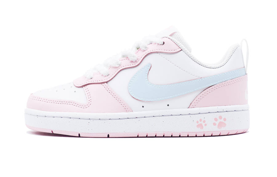 Nike Nike Court Borough Heart Cat Paw Slip Resistant Abrasion Resistant Slip Resistant Abrasion Resistant Low top