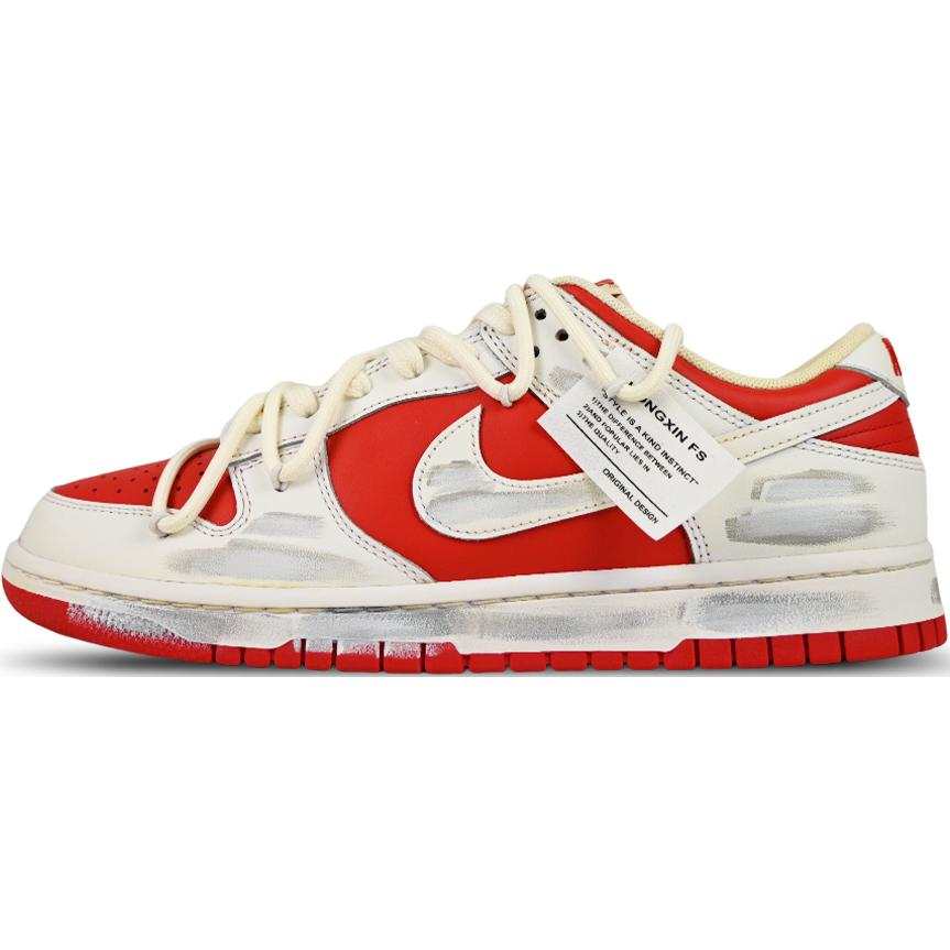 Nike Nike Dunk Synthetic Leather Slip Resistant Abrasion Resistant Slip Resistant Abrasion Resistant Low top