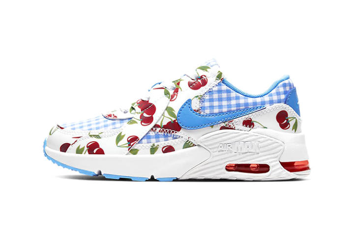 Nike Nike Air Max Excee Kids Lifestyle Shoes Blue White Red Children Aged 3 7 Years Old