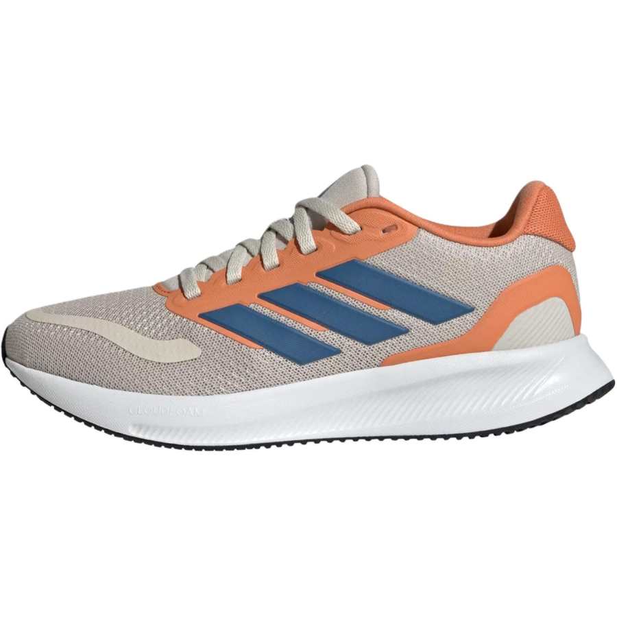 Adidas Adidas RUNFALCON 5 Fabric Low top Kids' Running Shoes Beige Orange Unisex
