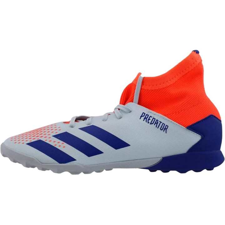 Adidas Adidas PREDATOR MUTATOR 20.3 Mid top Soccer Shoes Gray Blue Kids'