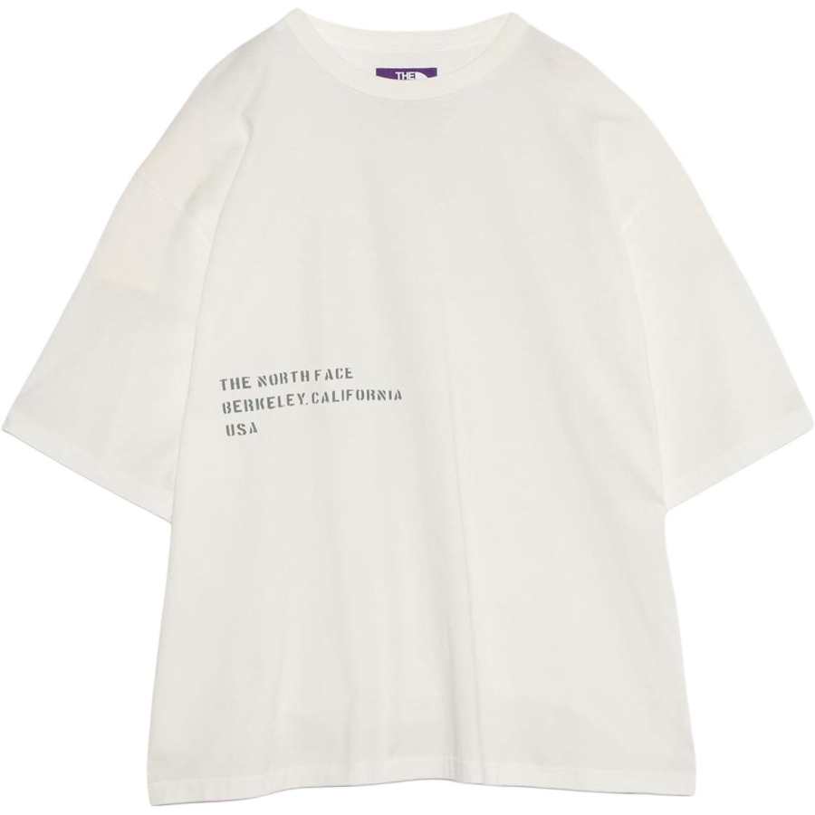 THE NORTH FACE PURPLE LABEL Garment Dyed Lettered Field T Shirt Unisex