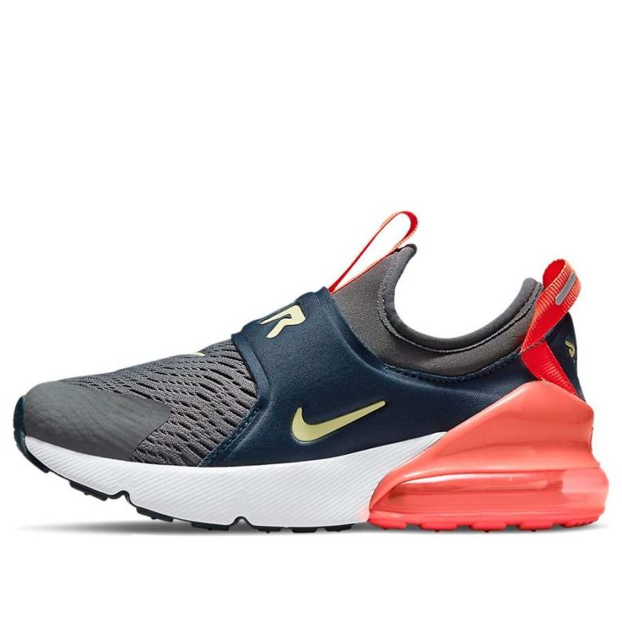 Nike Nike Air Max 270 Anti Kick Cushioning Low top Kids Lifestyle Shoes Black Red Children Aged 3 7 Years Old