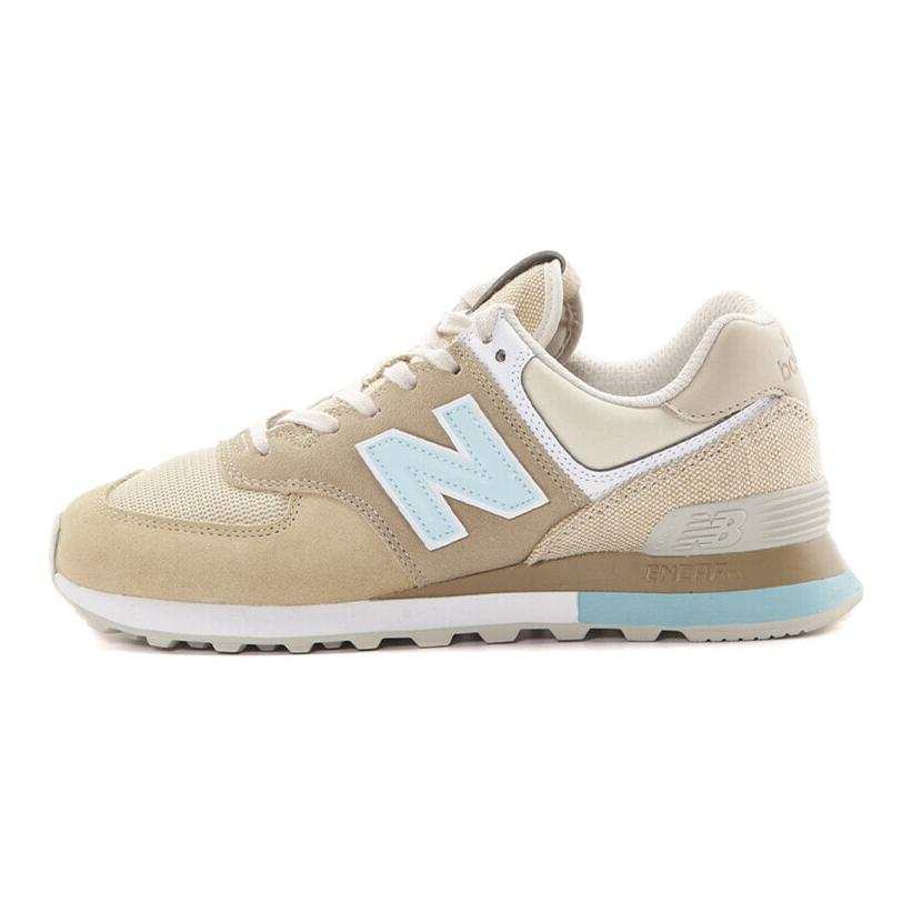 New Balance New Balance NB 574 Slip Resistant Cushioning Abrasion Resistant Running Shoes Light Gray Teenagers