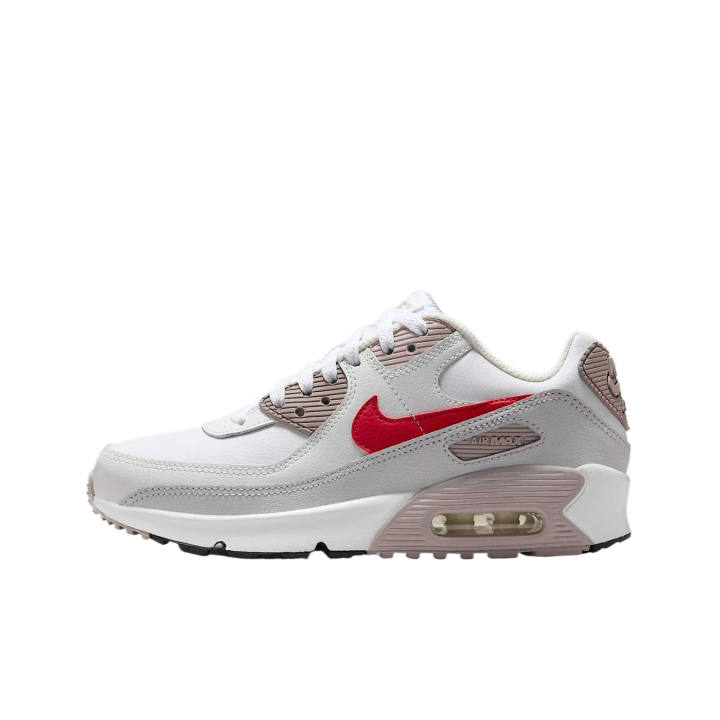 Nike Nike Air Max 90 Synthetic Leather Low top Casual Shoes White Unisex