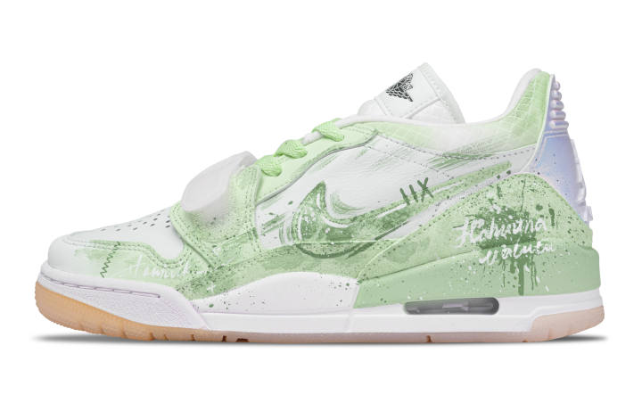 Jordan Jordan Legacy 312 Green Future Cushioning Abrasion Resistant Breathable Coverage Height Increasing Thermal