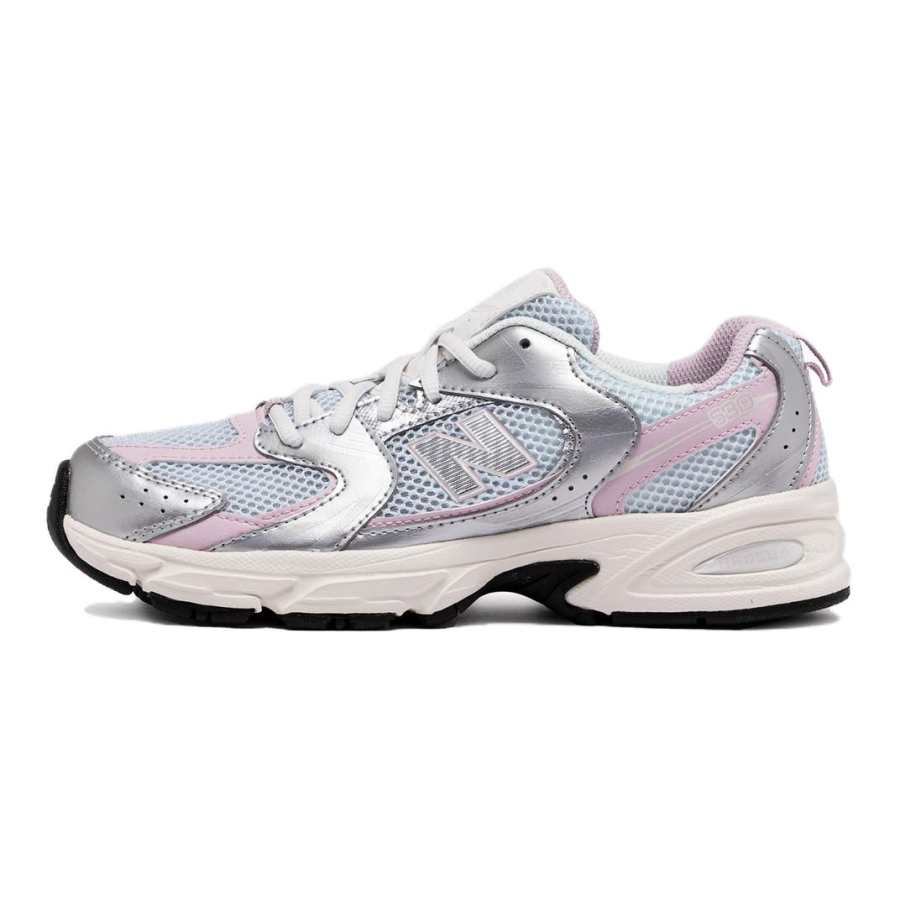 New Balance New Balance NB 530 Cushioning, Wear Resistant Low top Kids' Running Shoes Silver Teenagers