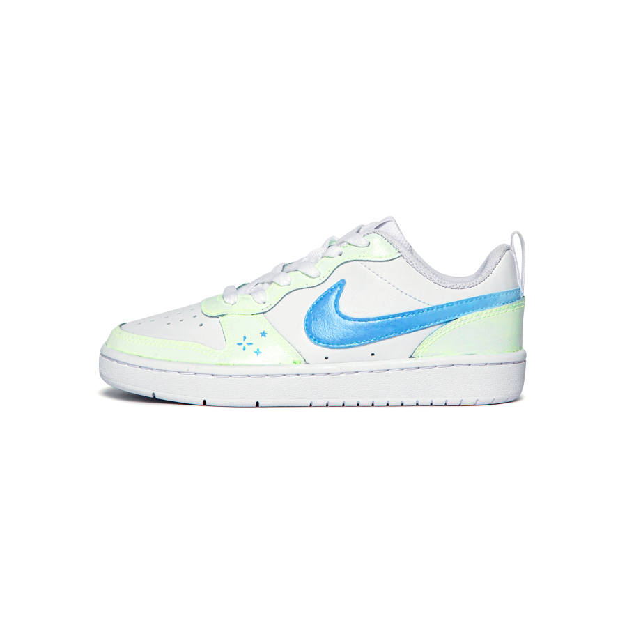 Nike Nike Court Borough Kids' Skateboarding Shoes Blue/Yellow Teenagers