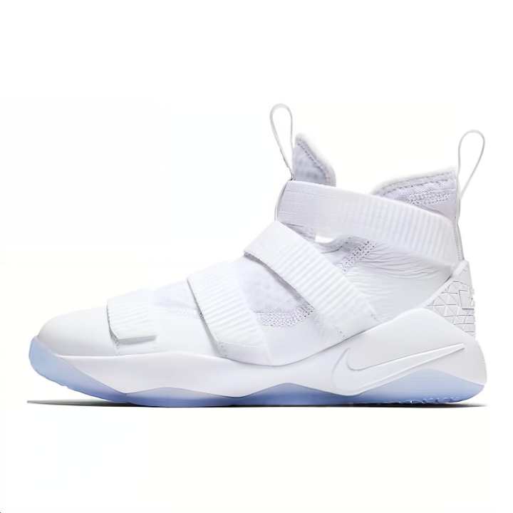 Nike Nike LeBron Zoom Soldier 11 Triple White GS