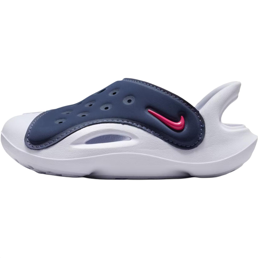 Nike Nike Aqua Swoosh Abrasion Resistant Abrasion Resistant Low top Toddler Shoes Marine Blue/White/Pink Infant And Toddler