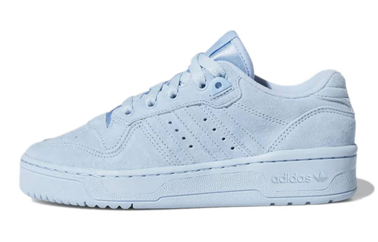 Adidas Originals Rivalry Low J Slip Resistant Lightweight Non slip Lightweight Low top Kids' Skateboarding Shoes