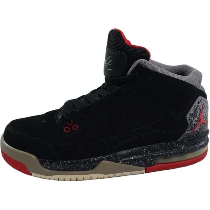Jordan Jordan Flight Origin Mid top Basketball Shoes Black Unisex