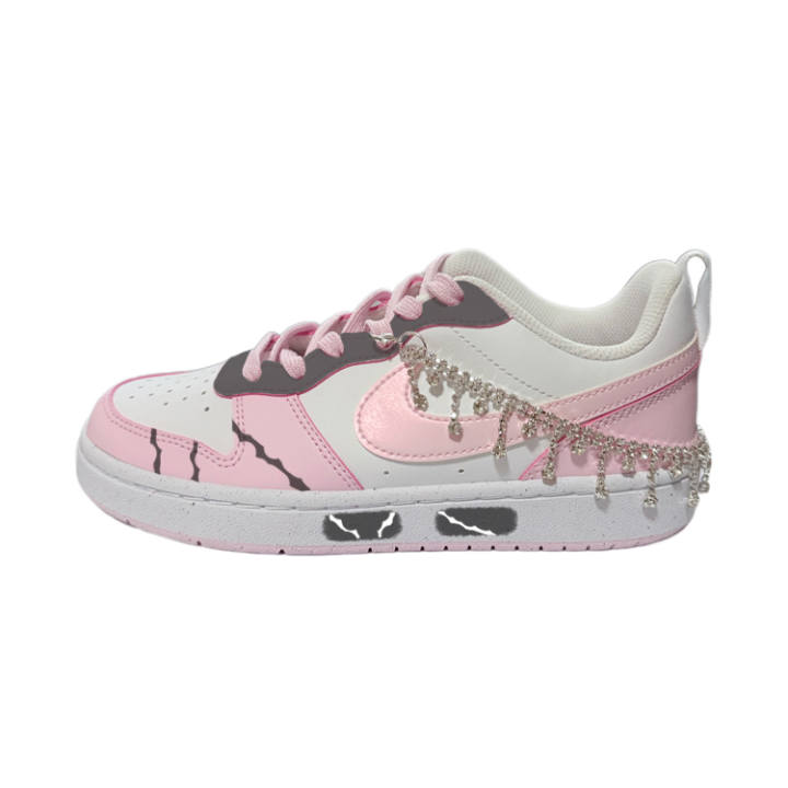 Nike Nike Court Borough Lightning Leather Slip Resistant Abrasion Resistant Slip Resistant Abrasion Resistant Low top