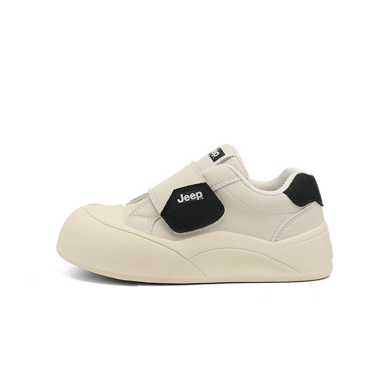 Jeep Abrasion Resistant Abrasion Resistant Low top Kids Lifestyle Shoes Beige Black Kids'
