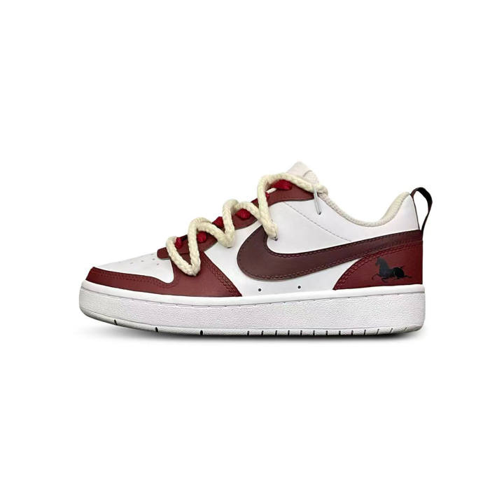 Nike Nike Court Borough Tower Rabbit Coexistence Slip Resistant Cushioning Abrasion Resistant