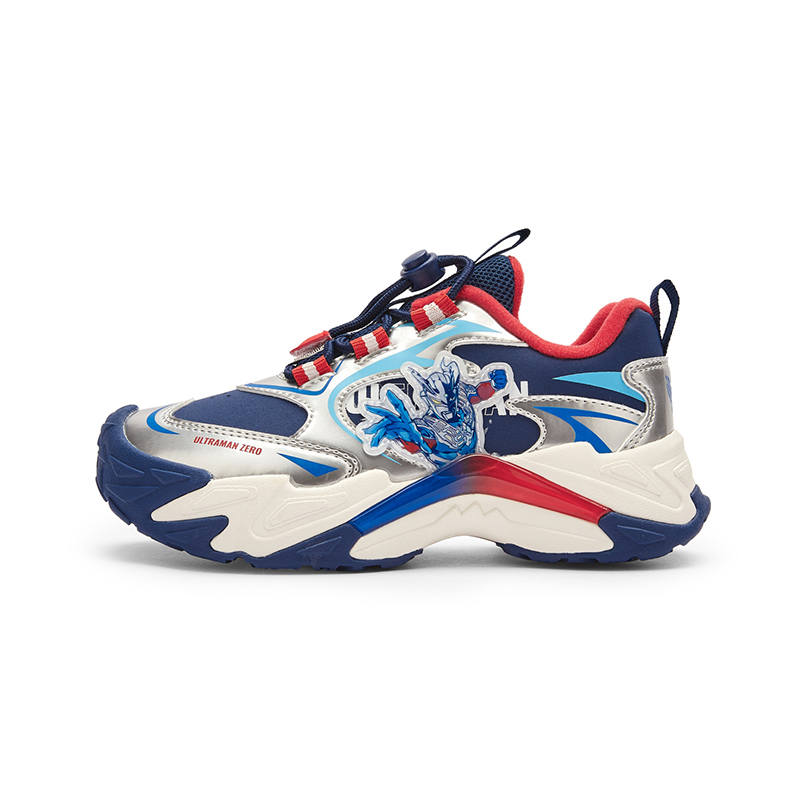 BALABALA x ULTRAMAN Kids' Outdoor Shoes Blue White Children Aged 3 7 Years Old