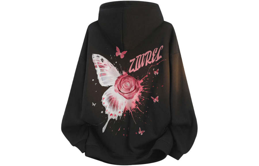 ZIAREL Sweatshirts Unisex Hooded Moderate Heavyweight