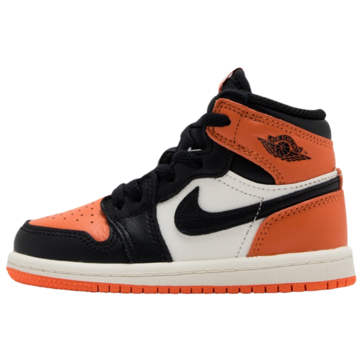 Jordan Jordan 1 High top Toddler Shoes Black Infant And Toddler