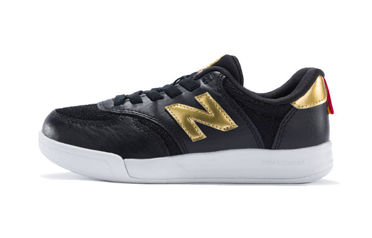 New Balance New Balance NB 300 Casual Low top Kids' Skateboarding Shoes Black Gold Children Aged 3 7 Years Old