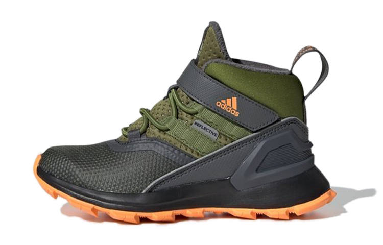 Adidas Adidas Rapida Run Atr Btw El K Mid top Kids' Running Shoes Army Green Kids'