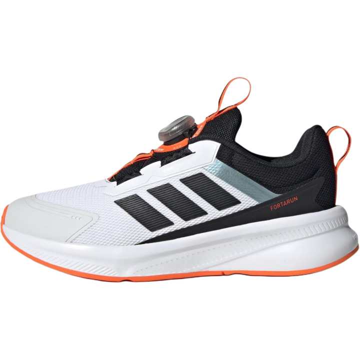 Adidas Adidas FORTARUN 4.0 Breathable Support Breathable Support Low top Kids' Running Shoes White Black Unisex